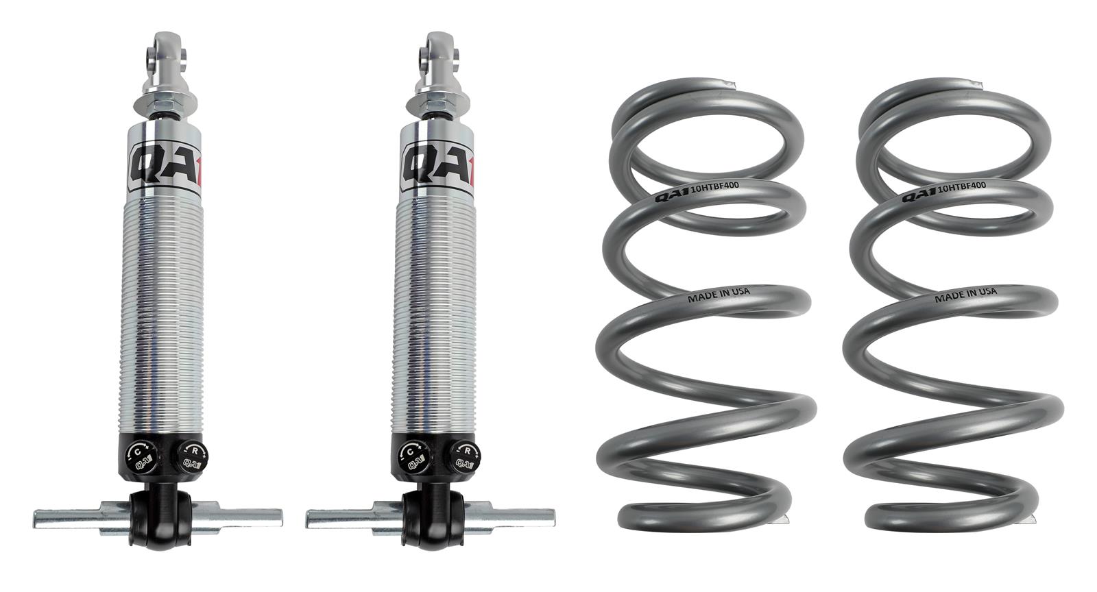 QA1 Double Adjustable Front Coilover Kit (MD402-10400C)