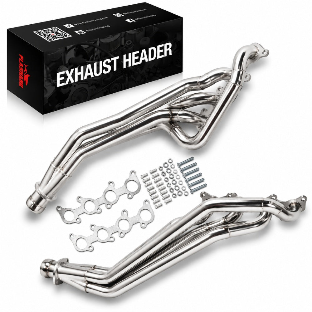 Flashark Long Tube Headers for 2011-2014 Ford Mustang GT 5.0L