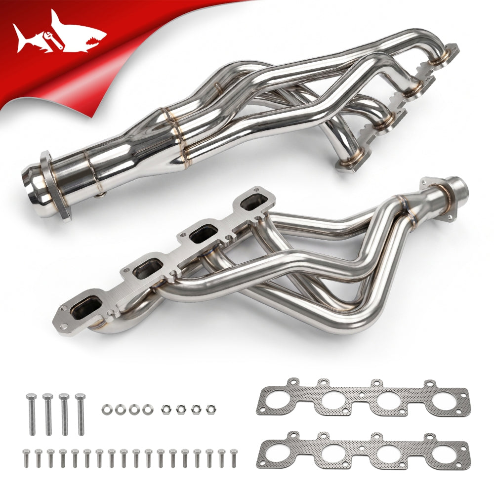 Flashark Short & Long Tube Headers for 2009-2018 Dodge RAM 1500 5.7L Hemi