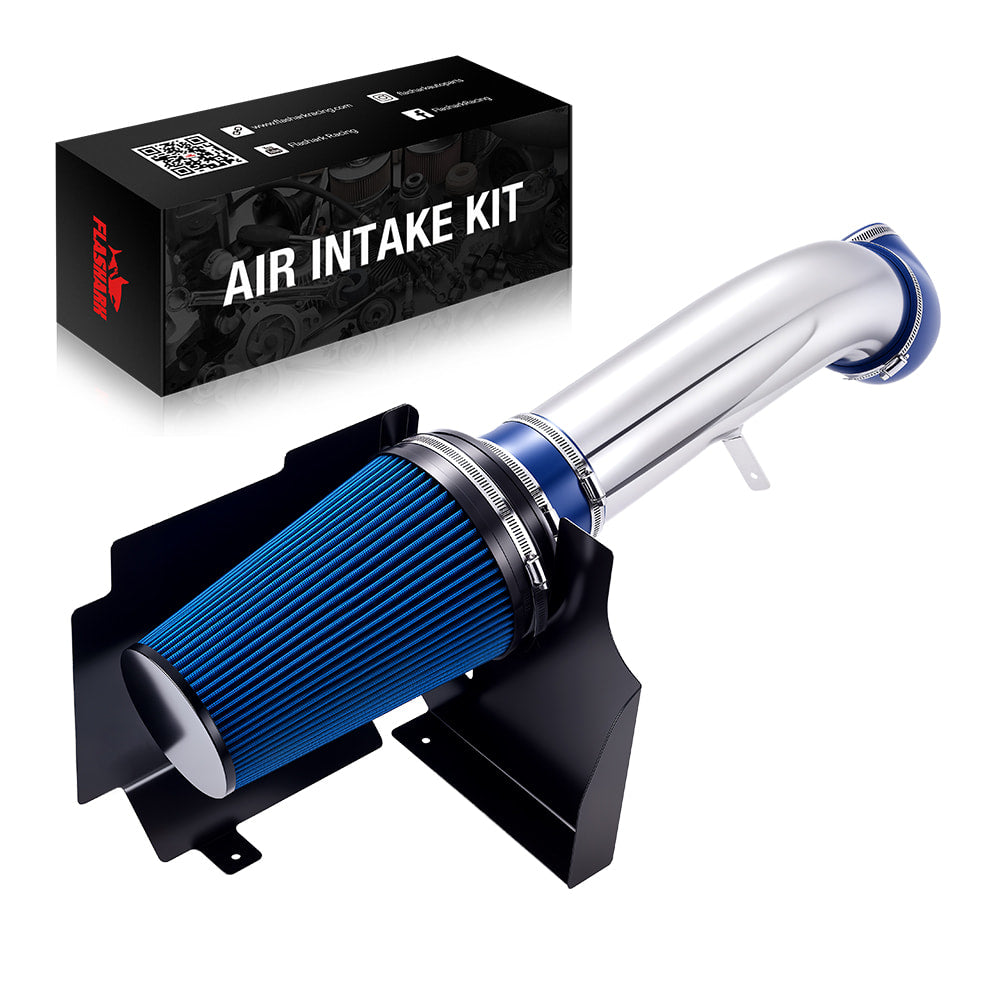 Flashark Cold Air Intake Kit for 1999-2006 Chevy Silverado & GMC Sierra 4.8L/5.3L/6.0L